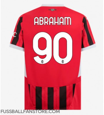 AC Milan Tammy Abraham #90 Replik Heimtrikot 2024-25 Kurzarm